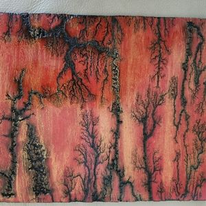 Electric Art -- variety of colors & patterns, rectangle